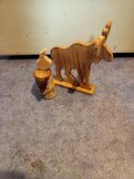 Houten rendier., Ophalen of Verzenden, Zo goed als nieuw