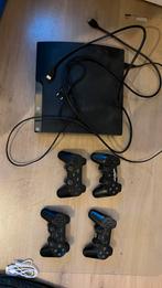 Ps3 slim 120GB, Ophalen of Verzenden, Zo goed als nieuw, Met 2 controllers, Slim