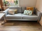 Te koop: grijze bank, Huis en Inrichting, Ophalen, Gebruikt