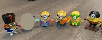 McDonalds Minions figuren poppetjes 6 cm groot 13 stuks beschikbaar voor biedingen