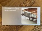 Brochure personenwagen programma Mercedes-Benz 1978, Gelezen, Mercedes-Benz, Mercedes, Ophalen of Verzenden