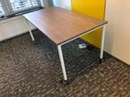 Gispen verrijdbare kantinetafel / vergadertafel, Zo goed als nieuw, Vijf personen of meer, Metaal, 150 tot 200 cm