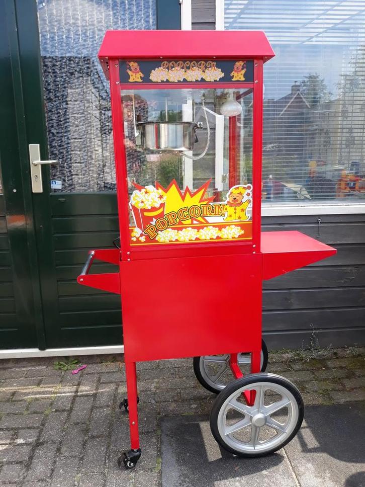 Popcornmachine te huur, Hobby en Vrije tijd, Feestartikelen | Verhuur, Overige, Ophalen