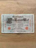 Oude Duitse 1000 Mark Bankbiljet, Postzegels en Munten, Bankbiljetten | Europa | Niet-Eurobiljetten, Ophalen of Verzenden, Duitsland