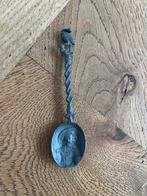 Antieke Tinnen Lepel met Vogel, Antiek en Kunst, Antiek | Tin, Ophalen