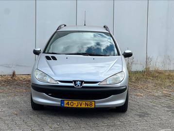 Peugeot 206 1.1 SW X-line 2002 Grijs beschikbaar voor biedingen