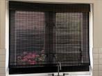 Houten vouwgordijn, Huis en Inrichting, Ophalen, Gebruikt, Bruin, 100 tot 150 cm