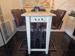 Bar tafel + stoelen in goede staat, Ophalen, Gebruikt, 100 tot 150 cm, 50 tot 100 cm