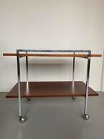 Vintage Serveerwagen Drankwagen Trolley, Huis en Inrichting, Barren, Ophalen, Gebruikt