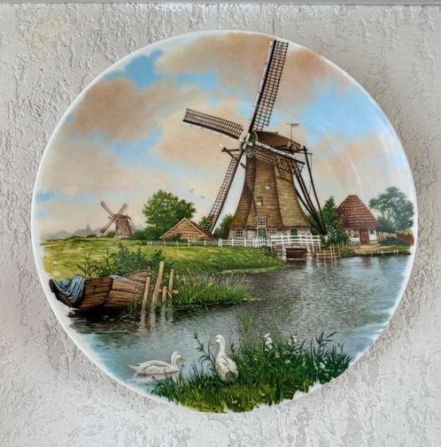 Wandbord Molen Royal Schwabab, Antiek en Kunst, Antiek | Wandborden en Tegels, Ophalen of Verzenden