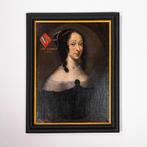 17e eeuws portret, olieverf op doek, Antiek en Kunst, Kunst | Schilderijen | Klassiek, Ophalen of Verzenden