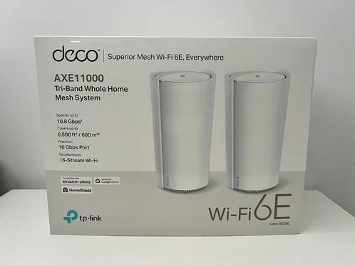 TP Link Deco X200 AXE110000 mesh wifi kit (NIEUW), Computers en Software, WiFi-versterkers, Nieuw, Ophalen