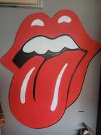 Logo van The Rolling Stones, Ophalen, Zo goed als nieuw, Poster, Artwork of Schilderij