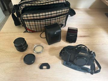 Canon T50 met 52mm lens Izumar beschikbaar voor biedingen