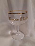 Trappistes Rochefort glas, gouden rand (#1), Ophalen of Verzenden, Zo goed als nieuw, Borrel- of Shotglas