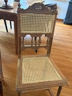 2 Opknapstoelen / Biechtstoelen, Gebruikt, Twee, Bruin, Ophalen of Verzenden