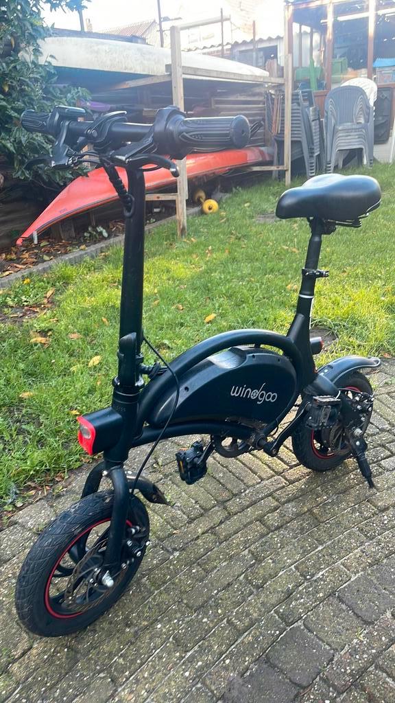 Windgoo fiets, Fietsen en Brommers, Elektrische fietsen, Gebruikt, Overige merken, 30 tot 50 km per accu, Ophalen