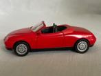 Alfa Romeo Spider 916, rood, open, Newray, 1/43, Ophalen of Verzenden, Zo goed als nieuw, Auto, Overige merken
