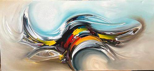 Gena Gennadyj- Absy- Handgeschilderd- Uniek, Antiek en Kunst, Kunst | Schilderijen | Abstract, Ophalen of Verzenden