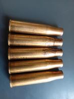 5 LEGE hulzen Mannlicher. 8x56R. 1938 met adelaar., Verzenden, Overige soorten, Duitsland, Hulzen of Bodemvondsten