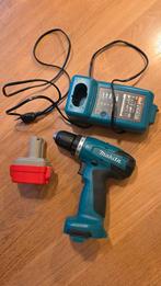 Makita Accu Schroefboormachine, Doe-het-zelf en Verbouw, Gebruikt, Variabele snelheid, Ophalen of Verzenden, Boor- en Schroefmachine