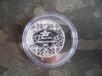 Te Koop Verzilverde Penning Koningin Maxima, Ophalen of Verzenden, Koningin Beatrix, Overige waardes, Losse munt