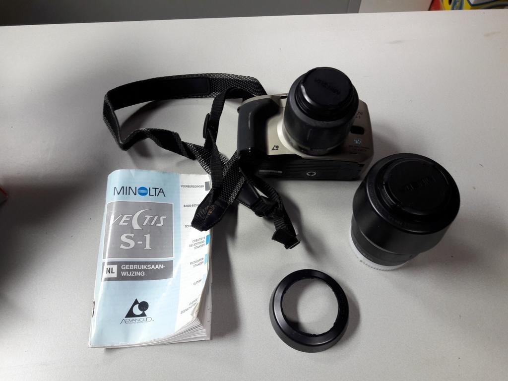 Analoog foto toestel minolta, Audio, Tv en Foto, Fotocamera's Analoog, Ophalen of Verzenden, Zo goed als nieuw, Spiegelreflex