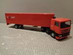 lion daf 85 met enkelas ptt trailer, Verzenden, Zo goed als nieuw, Bus of Vrachtwagen, Lion Toys