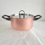 Alessi koperen design pan sauspan hapjespan, Huis en Inrichting, Keuken | Potten en Pannen, Ophalen of Verzenden, Gebruikt, Rvs