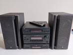JVC Stereo Tower met Boxen, JVC, Cd-speler, Zo goed als nieuw, Losse componenten