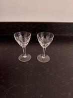 Vintage Likeurglazen Maastricht Glas - Set van 2, Antiek en Kunst, Ophalen