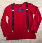 Rood Palomino longsleeve met leuke bretels print - maat 116, Kinderen en Baby's, Palomino (C&A), Nieuw, Ophalen of Verzenden, Shirt of Longsleeve