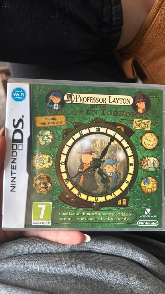 Professor Layton en de Verloren Toekomst, Spelcomputers en Games, Games | Nintendo DS, Zo goed als nieuw, Overige genres, 1 speler