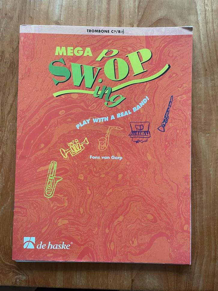 Mega Swop Trombone C/Bb - Fons van Gorp, Muziek en Instrumenten, Bladmuziek, Zo goed als nieuw, Artiest of Componist, Jazz, Trombone