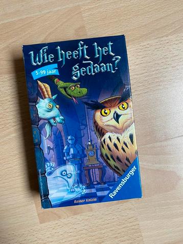Ravensburger Wie heeft het gedaan? Reiseditie beschikbaar voor biedingen