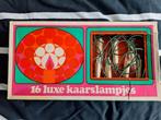 Vintage goedwerkende kaarslampjes voor kerstboom, Diversen, Ophalen of Verzenden, Gebruikt