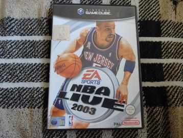 GameCube NBA Live 2003 , GC Nintendo Game beschikbaar voor biedingen