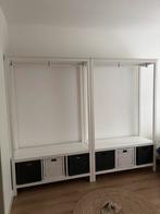 Witte open kledingkast (Hemnes IKEA), Ophalen, Gebruikt, 100 tot 150 cm, Modern