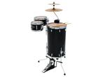 DIMAVERY CDS Cocktail Drum set black, Muziek en Instrumenten, ., Drums of Percussie, Nieuw, Ophalen of Verzenden