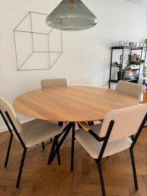 Studio Henk butterfly eettafel 140 cm, Huis en Inrichting, Tafels | Eettafels, Zo goed als nieuw, 100 tot 150 cm, Vijf personen of meer
