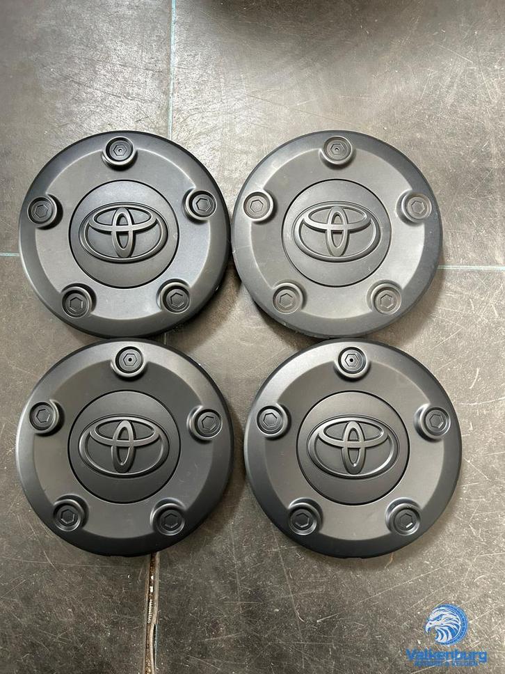 ORIGINELE Toyota Proace naafkap naafdop wieldop set zwart, Auto diversen, Wieldoppen, Gebruikt, Verzenden