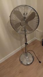 Metalen grote ventilator nieuw , verchroomd merk Bestron, Witgoed en Apparatuur, Ophalen, Nieuw, Statiefventilator