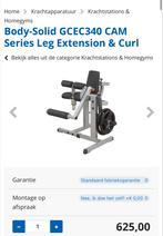 Leg extension & curl Body-Solid, Sport en Fitness, Fitnessmaterialen, Benen, Ophalen of Verzenden, Zo goed als nieuw