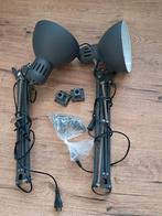 2x IKEA Bureaulamp - Verstelbaar, Gebruikt, 50 tot 75 cm, Ophalen of Verzenden, Metaal