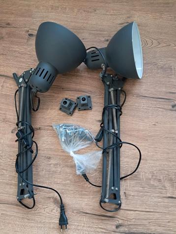 2x IKEA Bureaulamp - Verstelbaar beschikbaar voor biedingen