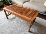 Mooie salontafel van teakhout, Huis en Inrichting, Tafels | Salontafels, Ophalen, 100 tot 150 cm, Teakhout, 50 tot 100 cm