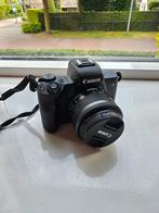 Canon EOS M50, Audio, Tv en Foto, Fotocamera's Digitaal, Ophalen, Canon, Compact, Zo goed als nieuw