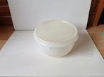 Tupperware Ronde Bak, Huis en Inrichting, Keuken | Tupperware, Ophalen of Verzenden, Gebruikt, Crème, Bak of Kom