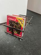 Vintage CD/DVD Rek - Metaal, Huis en Inrichting, Woonaccessoires | Cd- en Dvd-rekken, Gebruikt, Ophalen of Verzenden, Metaal, 25 tot 75 discs