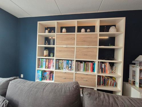 Mooie vakkenkast van 24home, Huis en Inrichting, Kasten | Boekenkasten, Gebruikt, 200 cm of meer, 200 cm of meer, 25 tot 50 cm